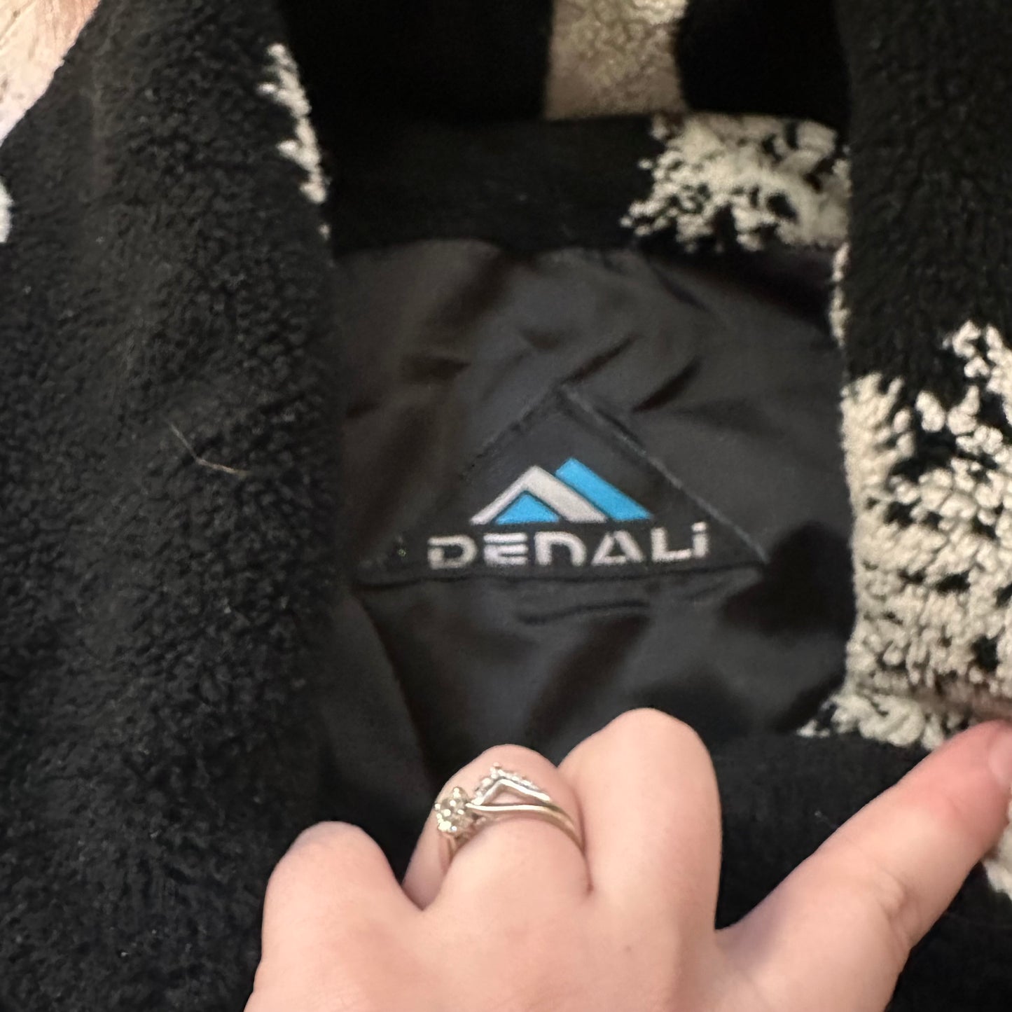 Vintage Denali Fuzzy Plush Bear Jacket