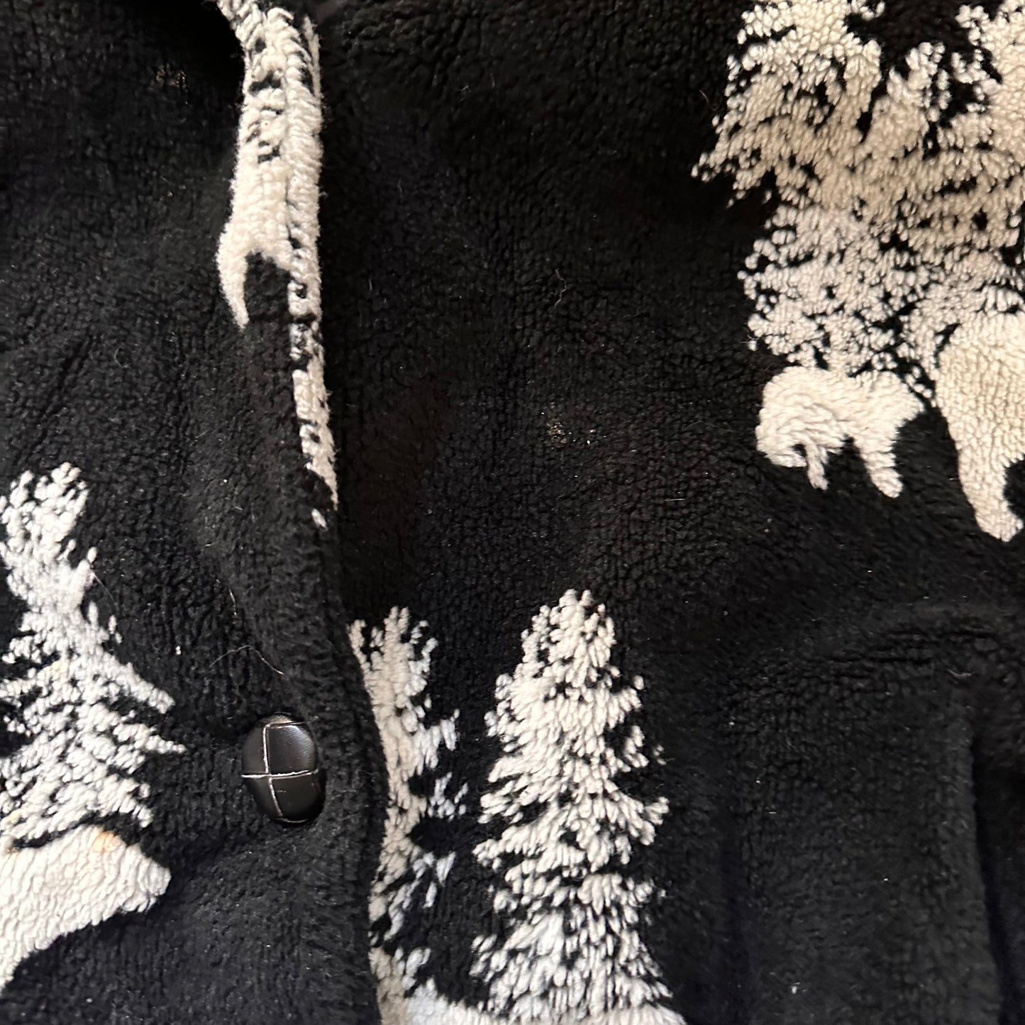 Vintage Denali Fuzzy Plush Bear Jacket