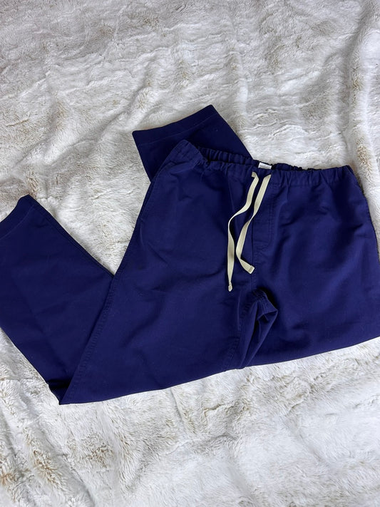 Figs Blue Scrub Pants - Small