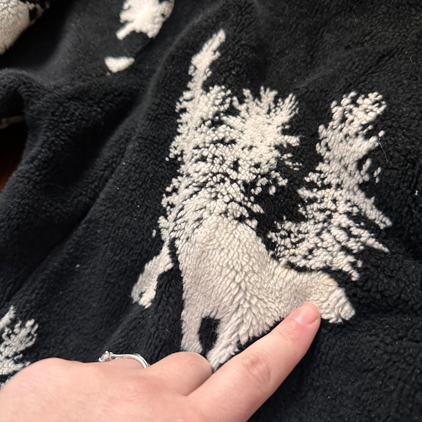 Vintage Denali Fuzzy Plush Bear Jacket