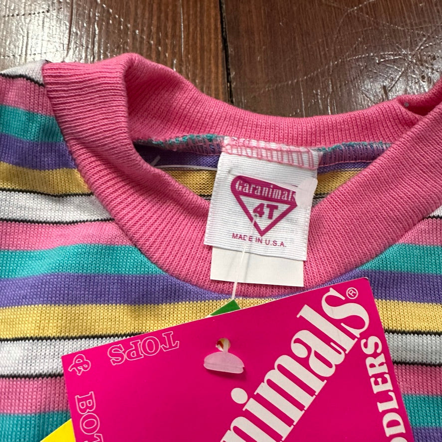 Vintage Striped Long Sleeves Bundle of 2 - Size 4T