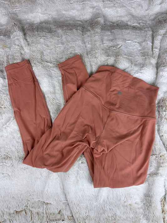 Lululemon Align High Rise Crop Peachy Leggings - XS