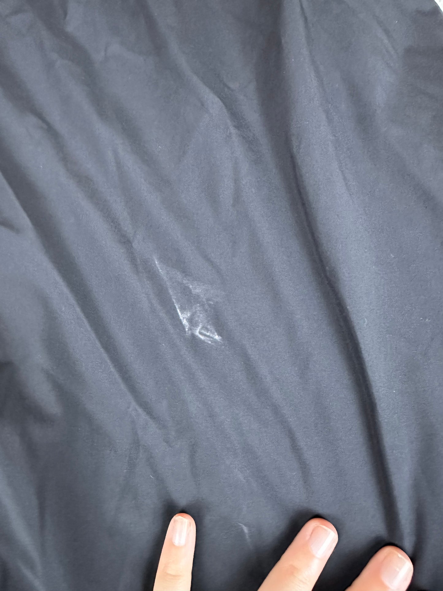 Lululemon Black Hooded Long Line Rain Jacket - Small