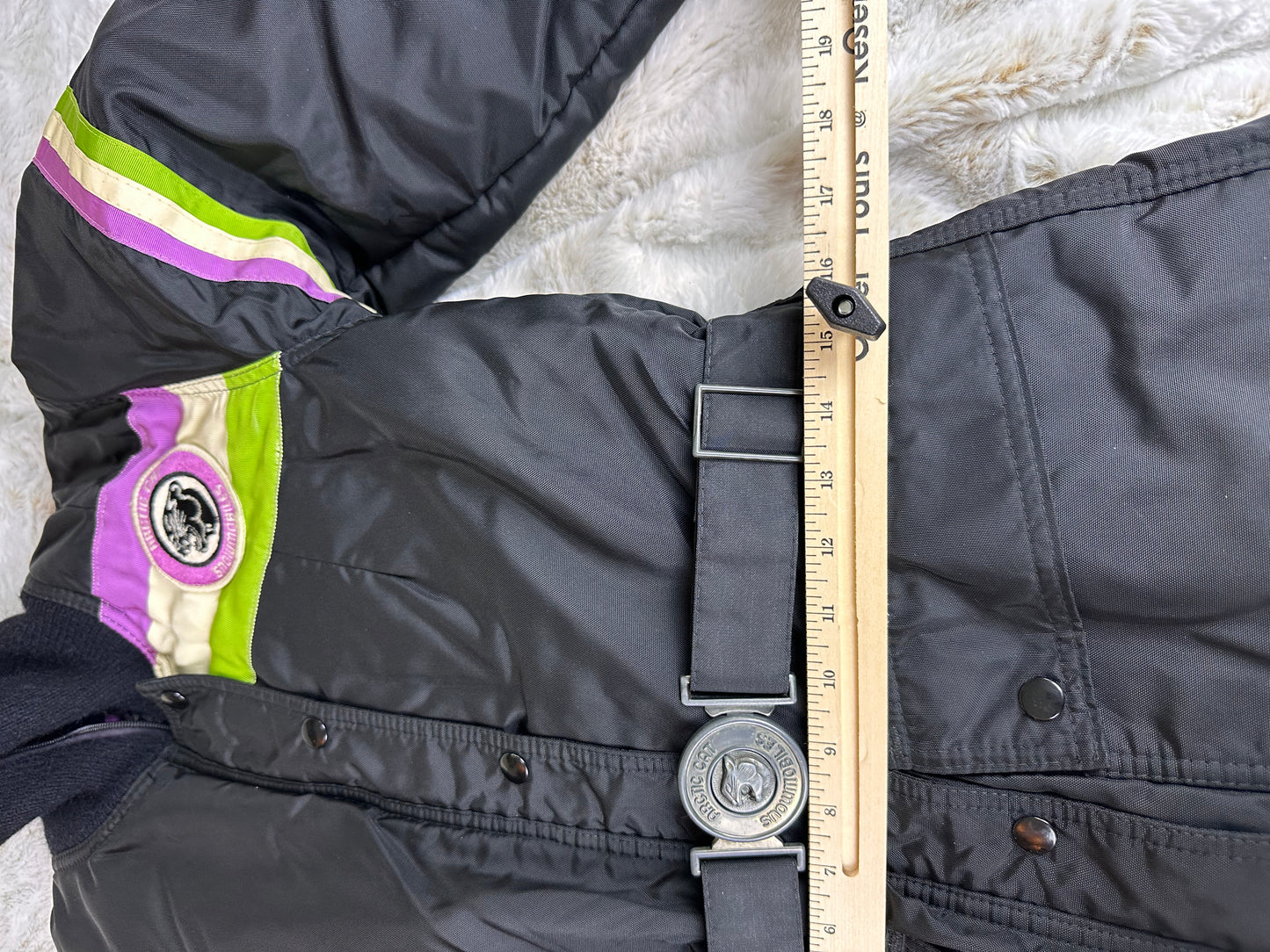 Vintage 80s Arctic Wear Retro Snow Suit Made in the USA - Small