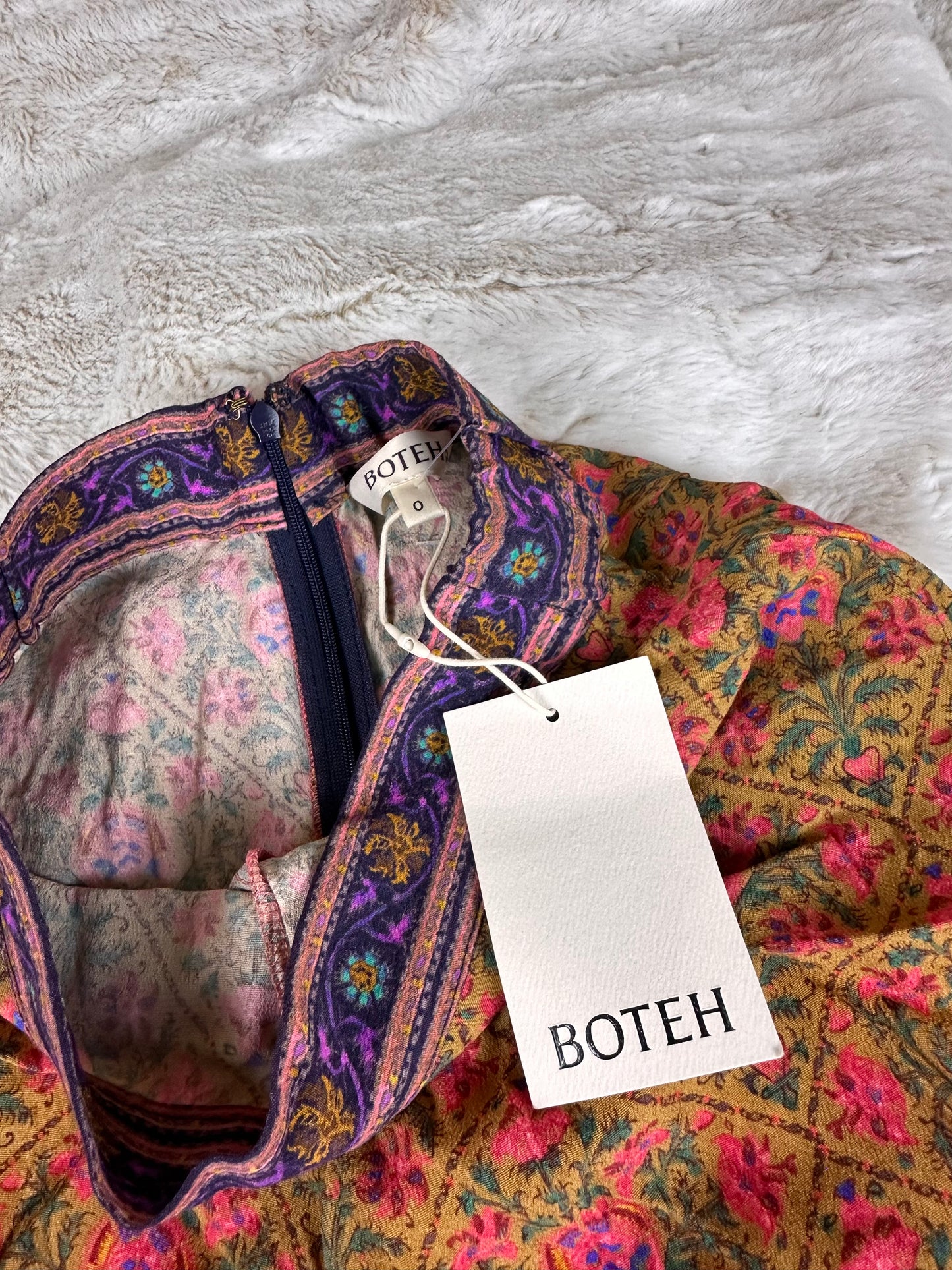 NWT Boteh Patterned High Waisted Palazzo Pants - XS