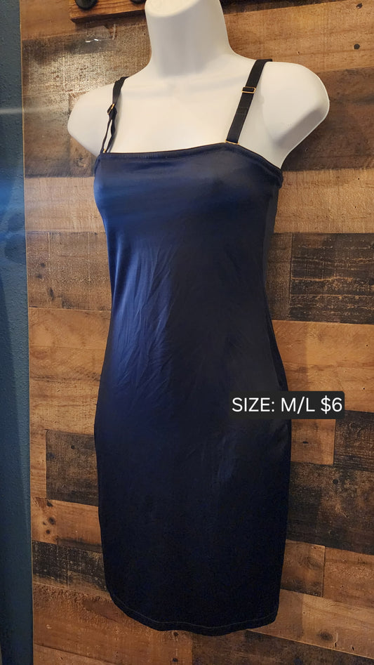 Black Slip Dress