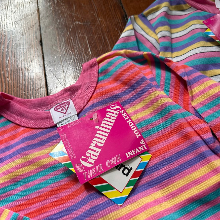 Vintage Striped Long Sleeves Bundle of 2 - Size 4T