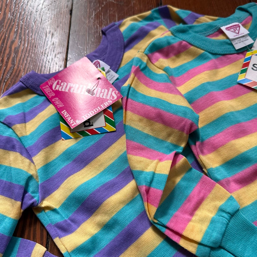 Vintage Striped Long Sleeves Bundle of 2 - Size 3T