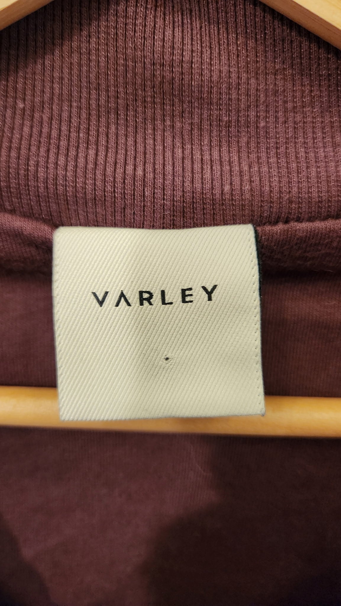 Varley Wool Blend Zip Up Sweater Jacket - Size Small