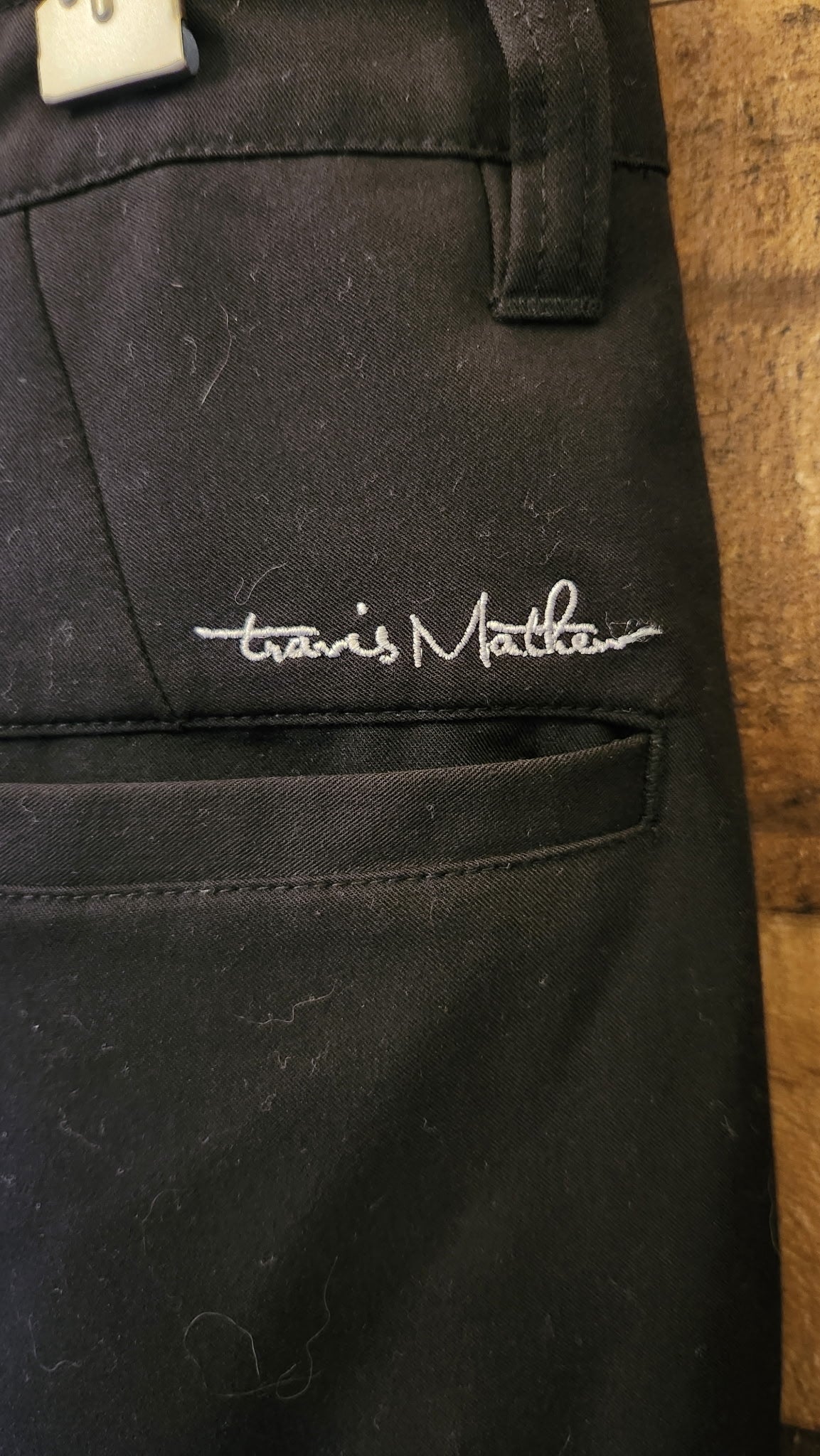 Travis Matthew Golf Pants Black Trousers - 34