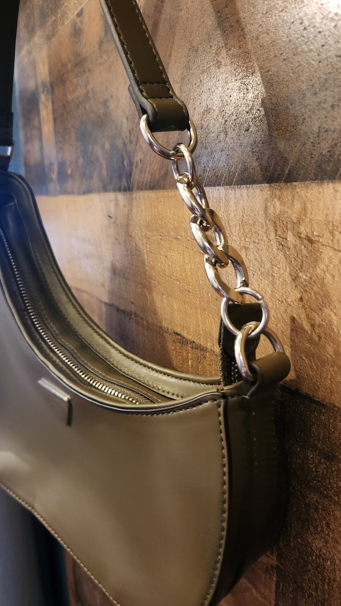 Guess Fedora Hobo Shoulder Bag - Forest Green