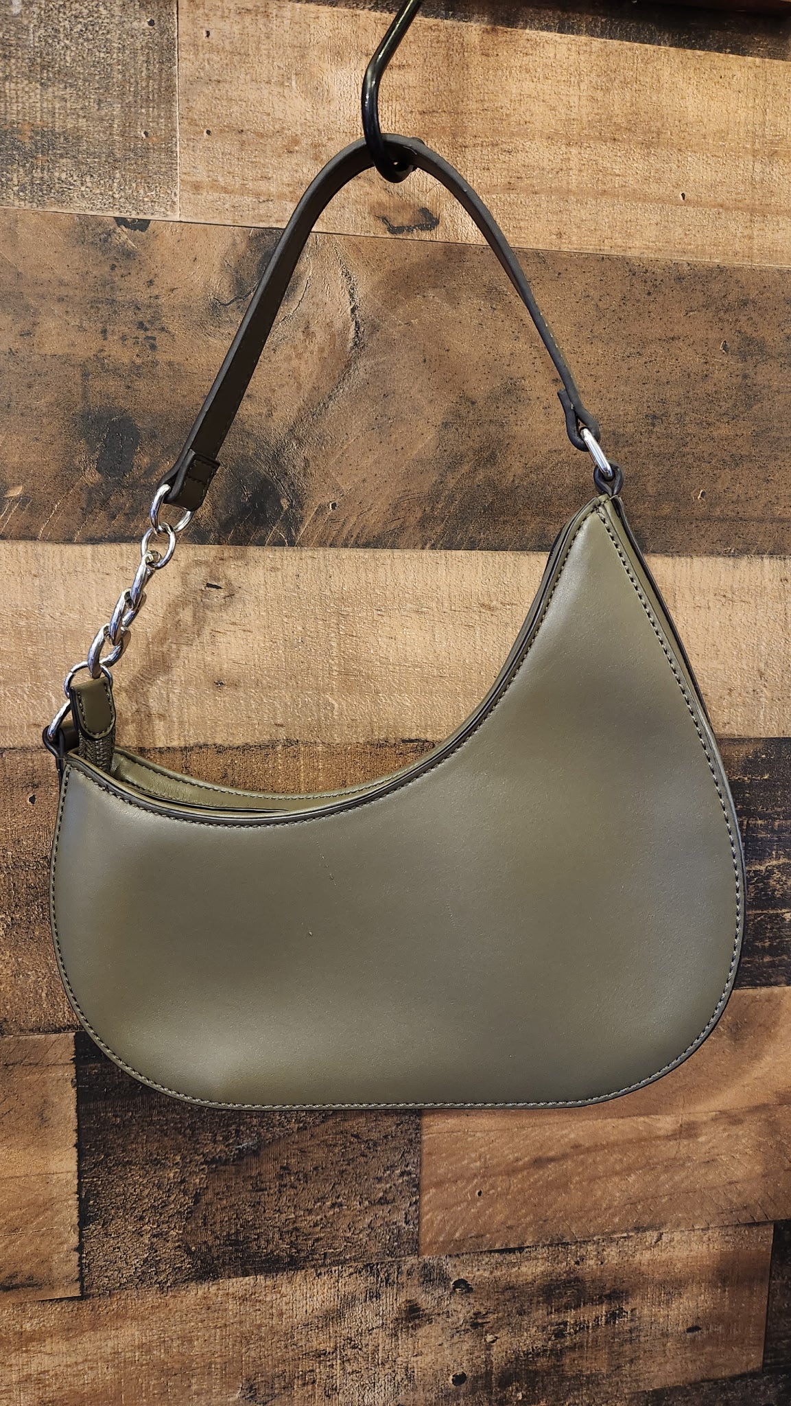 Guess Fedora Hobo Shoulder Bag - Forest Green