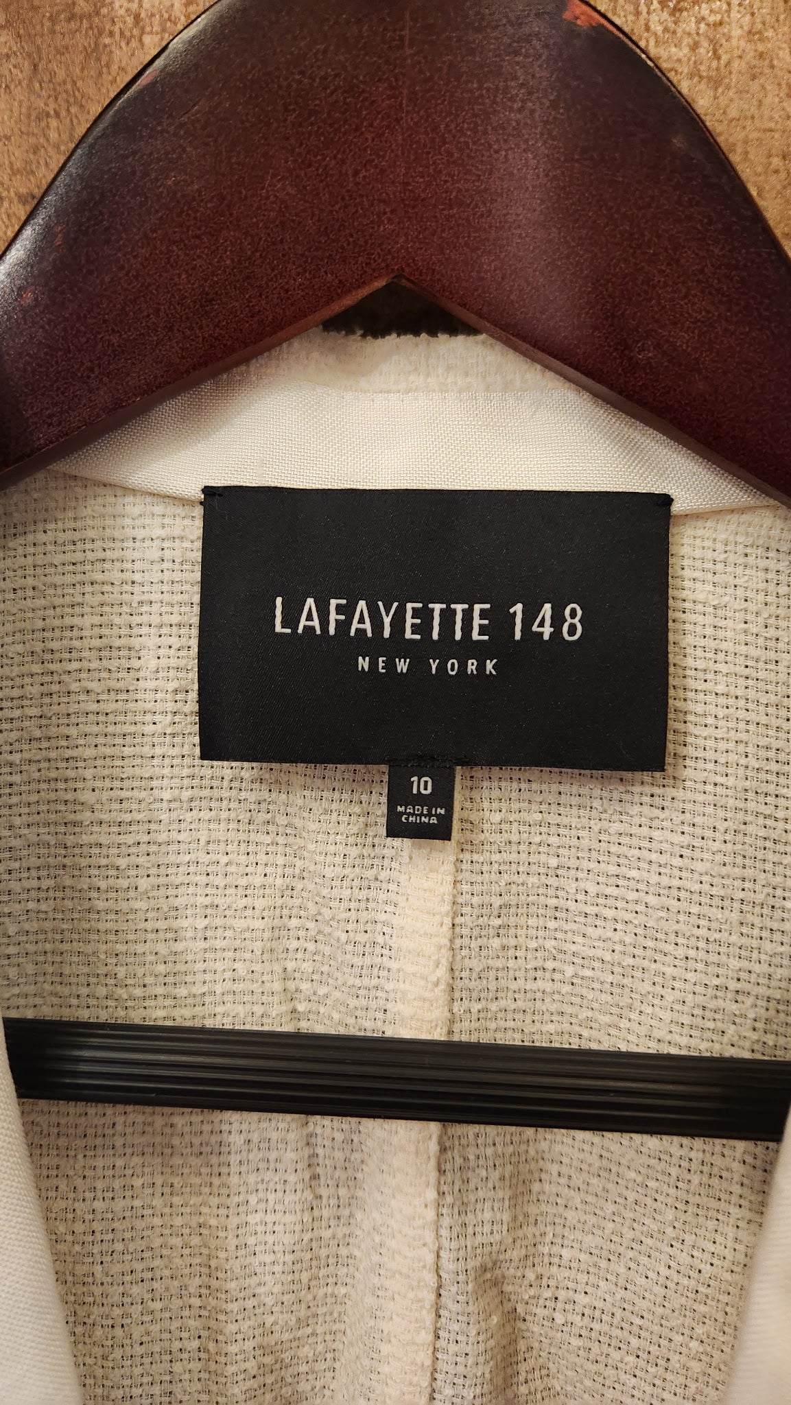 Lafayette 148 Linen Blazer - Size Medium