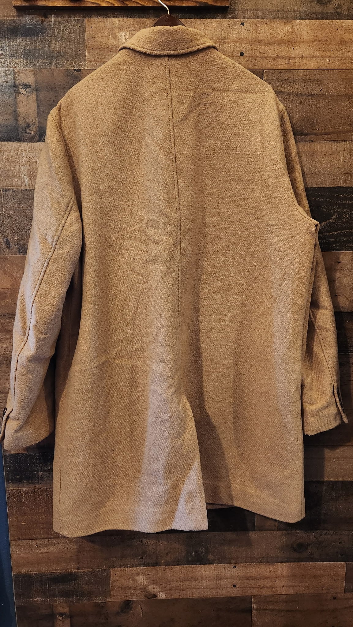 Gap Wool Blend Neutral Button Down Jacket - XL