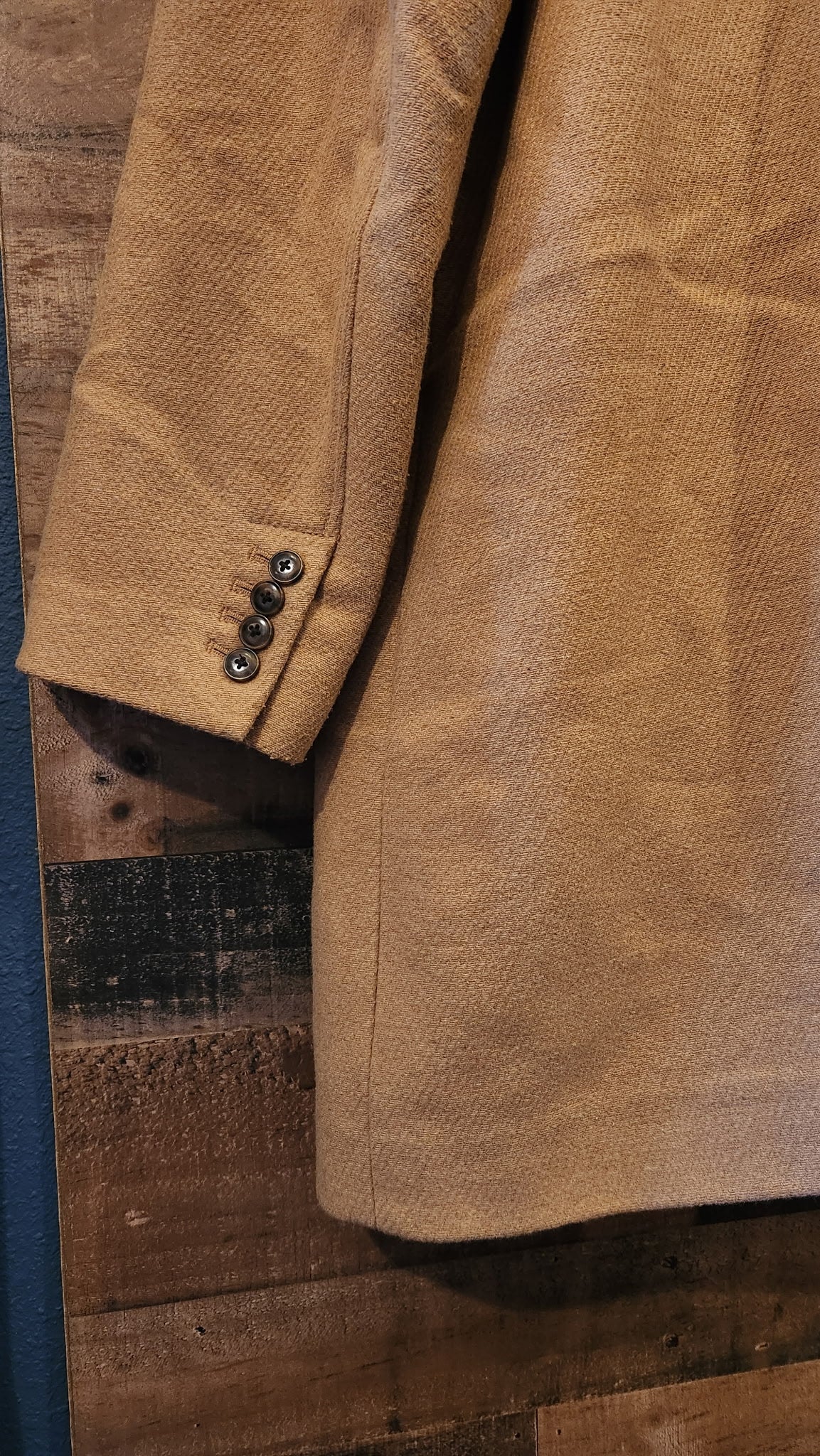 Gap Wool Blend Neutral Button Down Jacket - XL
