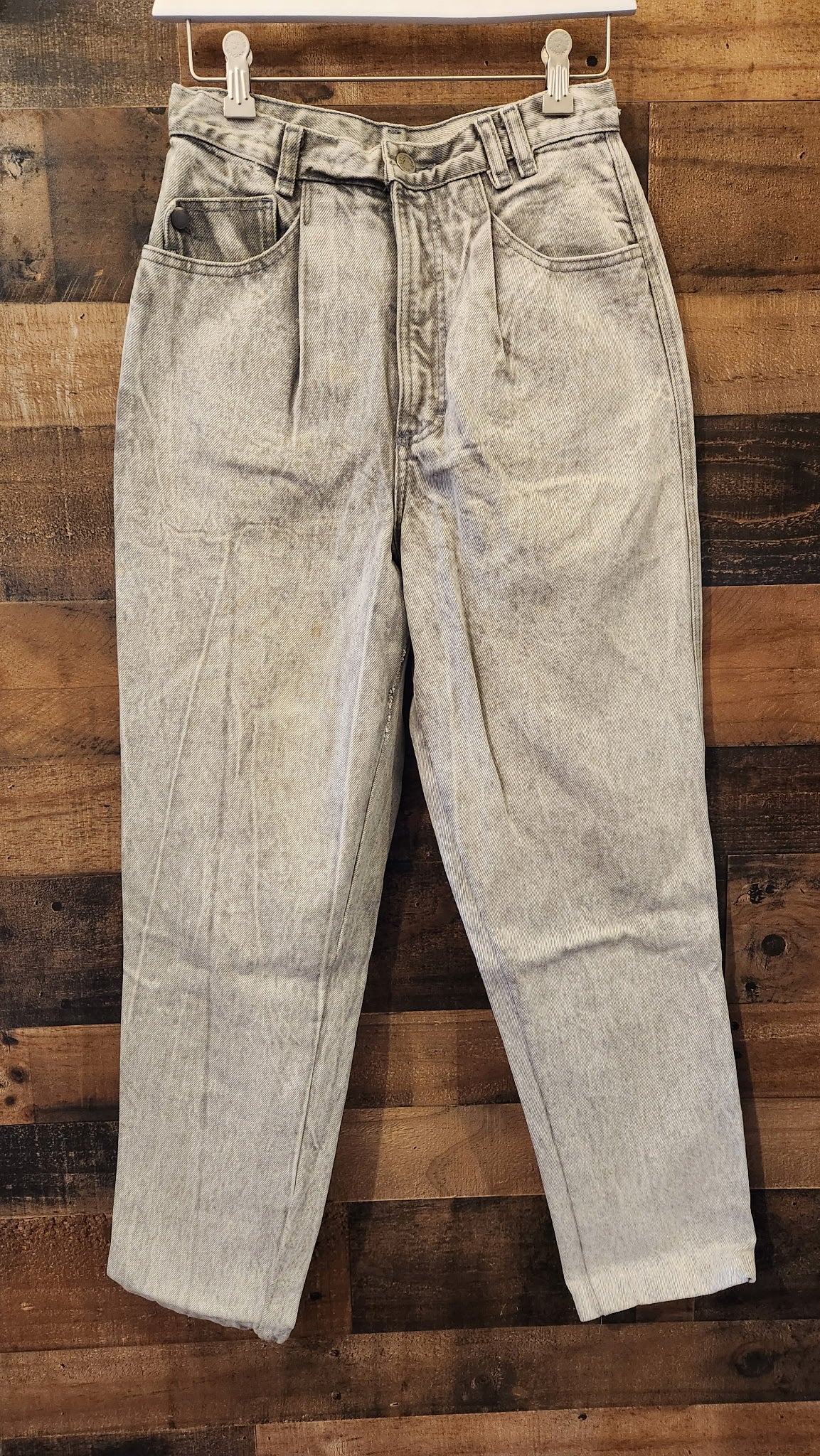 Vintage Black Stonewash Rocky Mountain Denim High Waisted Jeans
