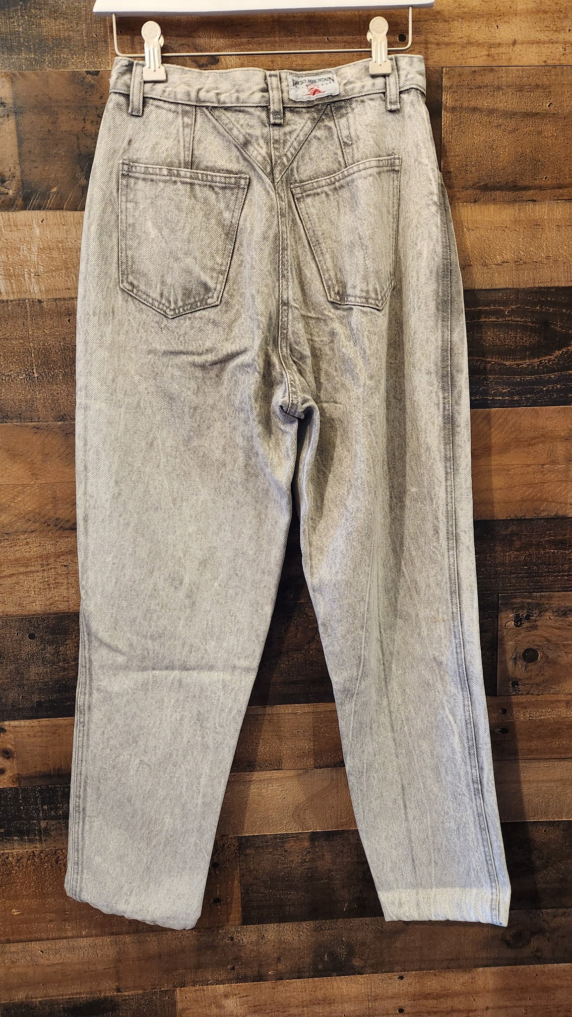 Vintage Black Stonewash Rocky Mountain Denim High Waisted Jeans
