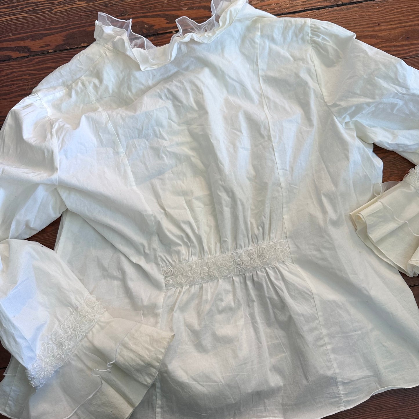 Ruffled & Vintage Lightweight Jacket - 3XL