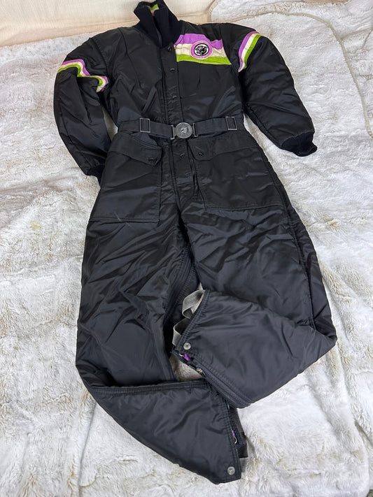 Vintage 80s Arctic Wear Retro Snow Suit Made in the USA - Small