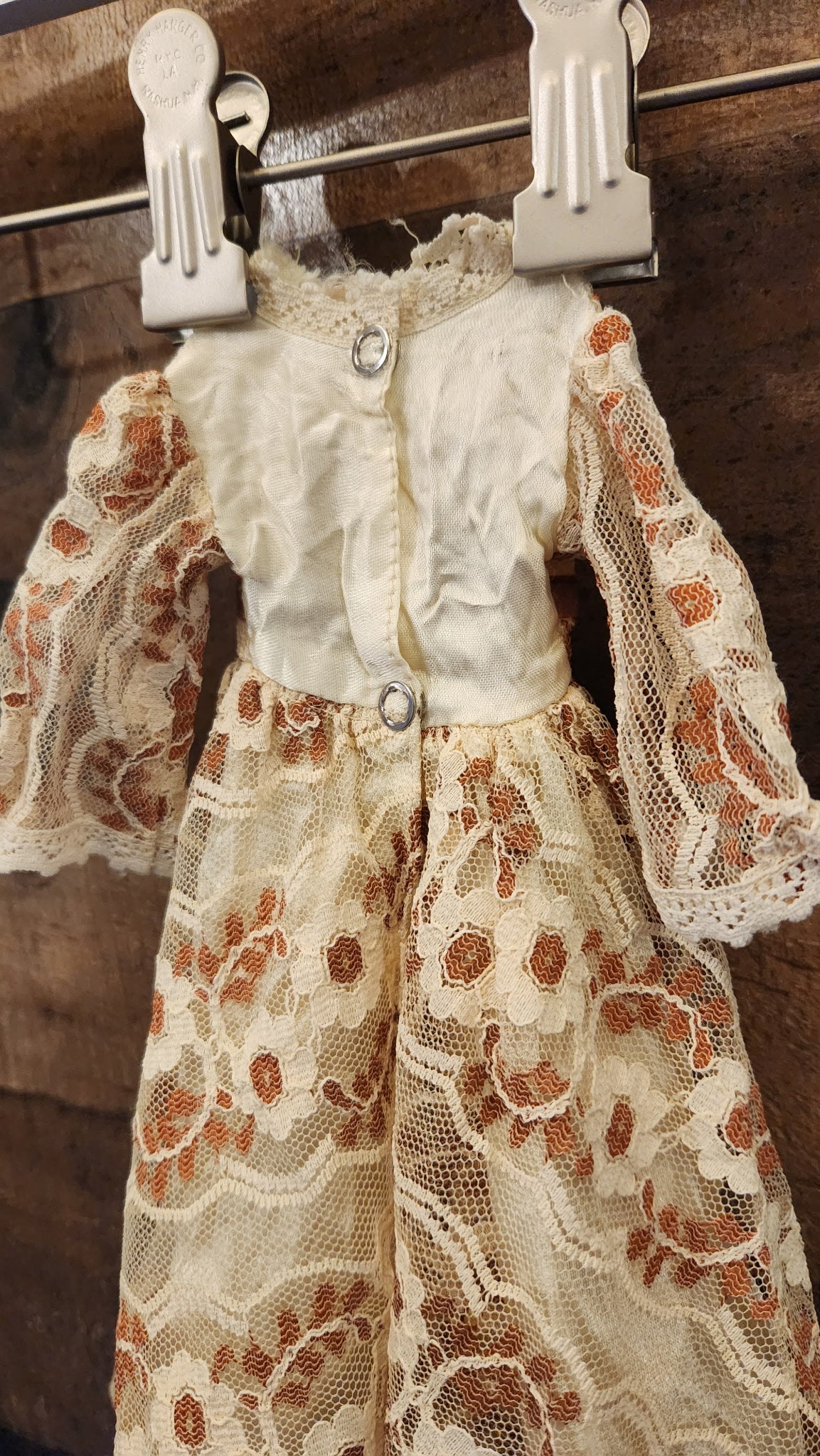 Vintage Barbie Doll Dress