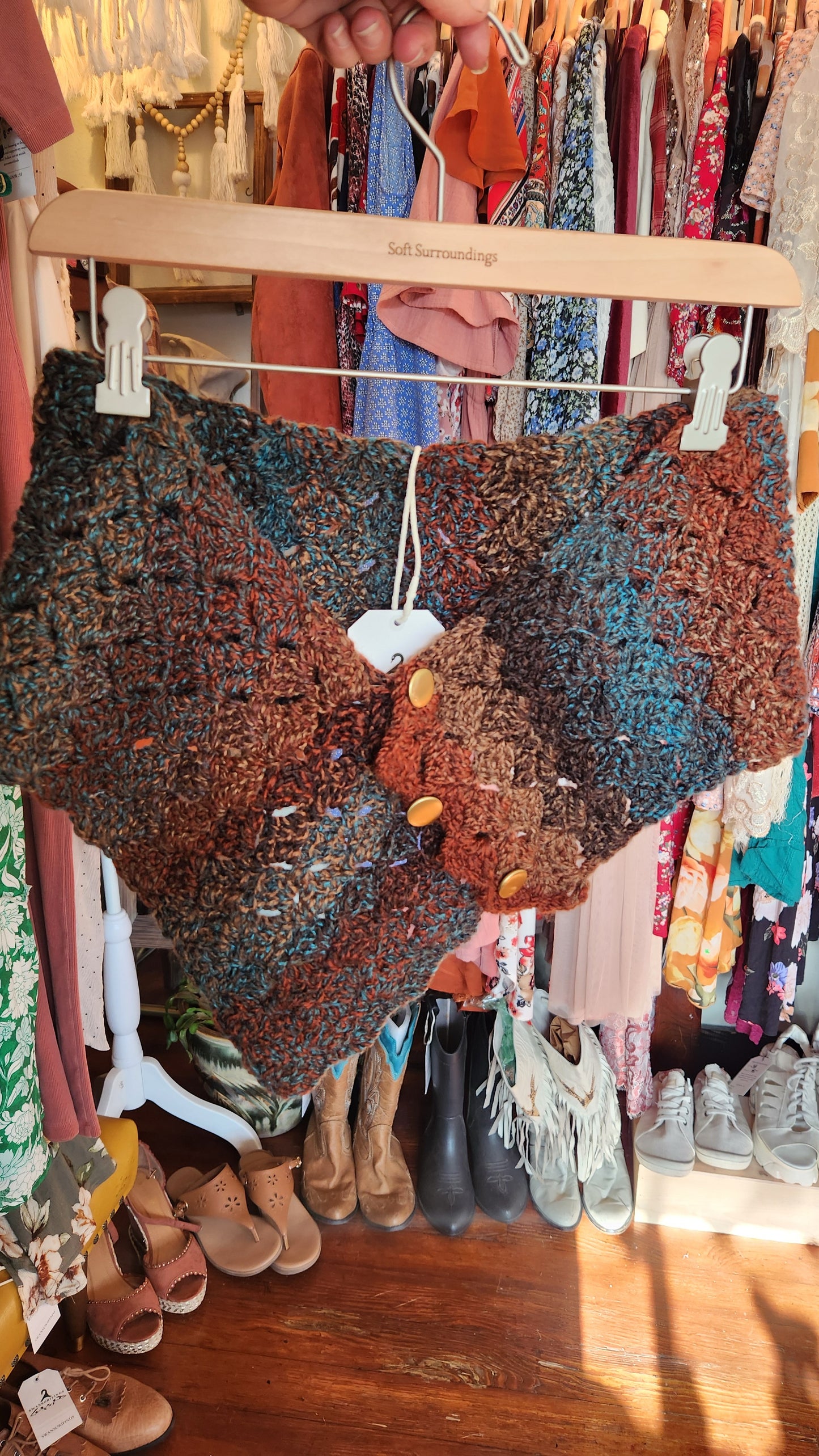 Handmade Earthy Collar / Layering Piece