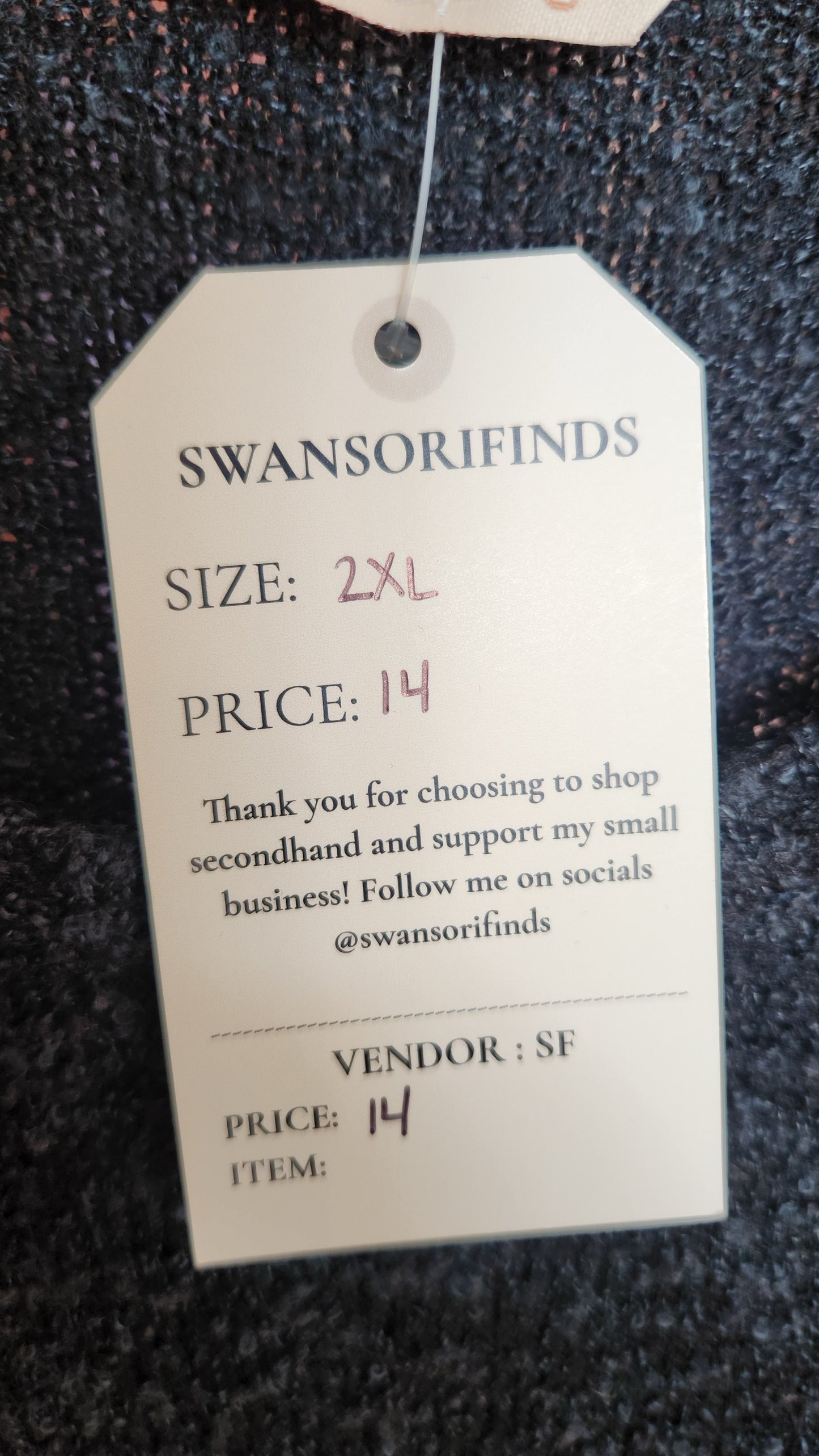 Soft Surrounding Patterned Tunic - 2XL