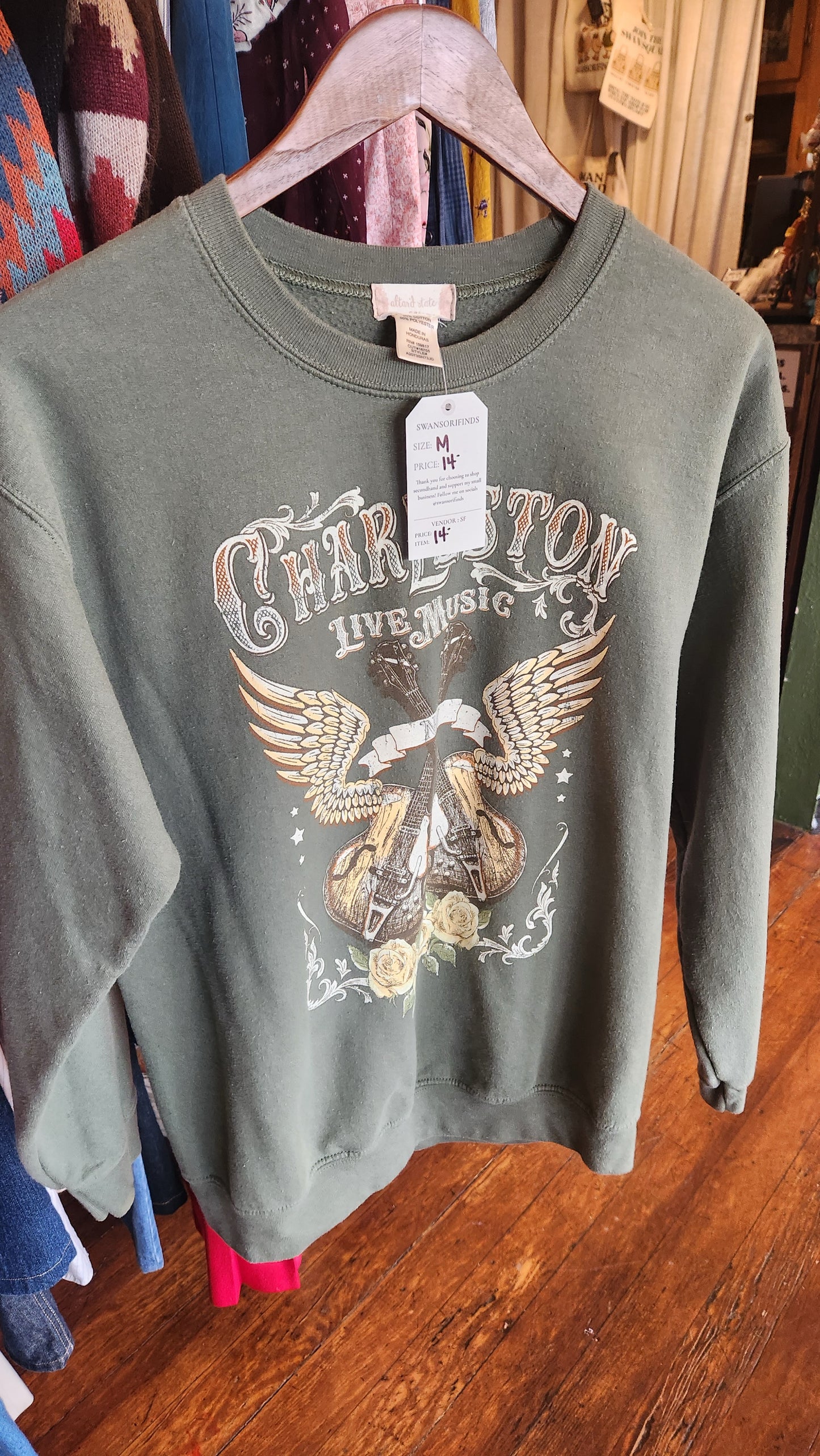Country Music Graphic Crewneck - Medium