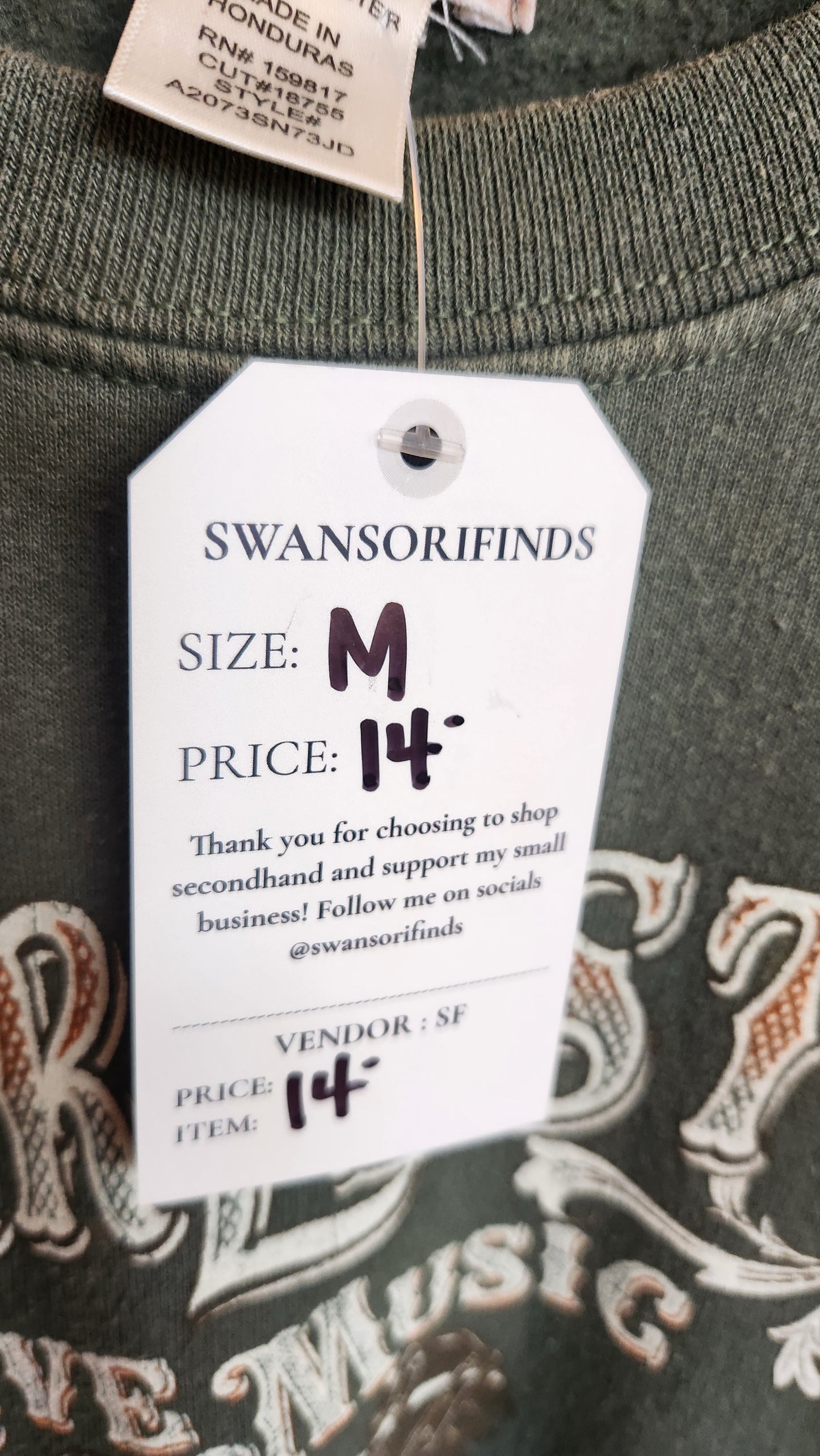 Country Music Graphic Crewneck - Medium
