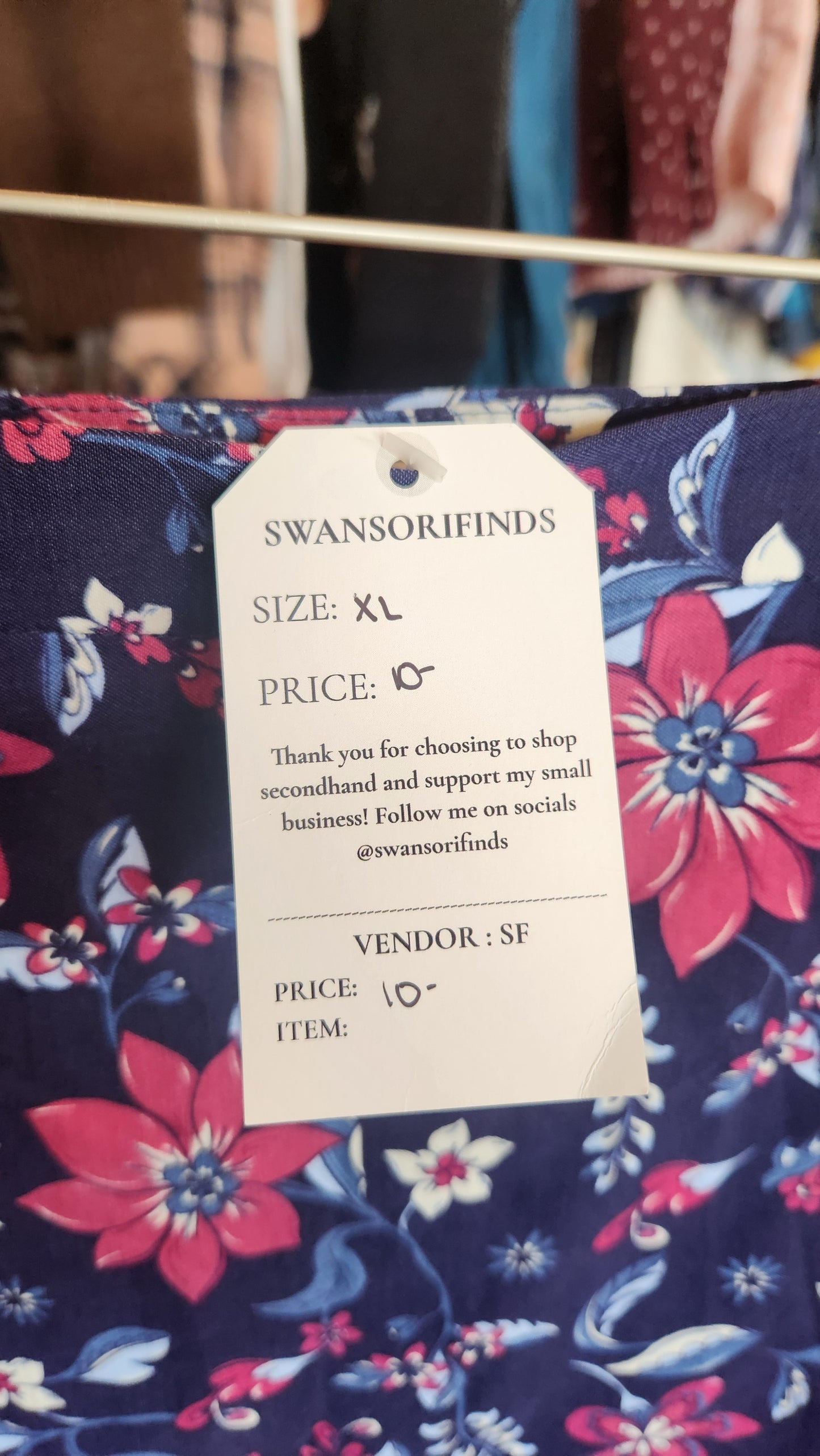 Floral Skirt - XL