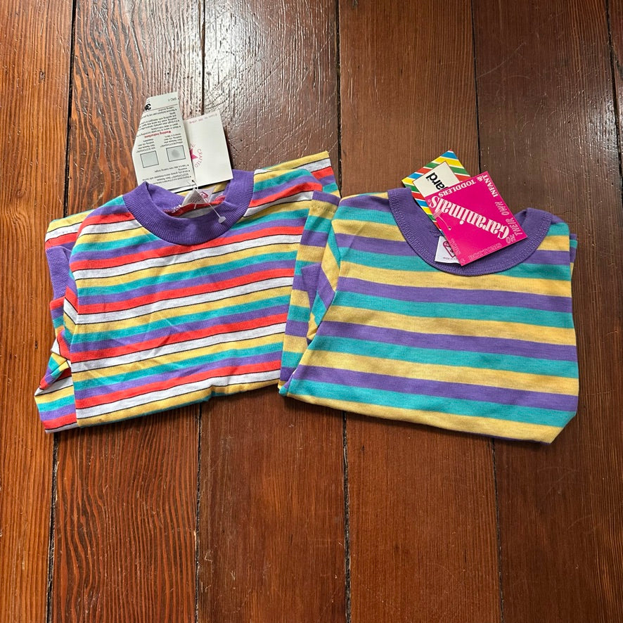 Vintage Striped Long Sleeves Bundle of 2 - Size 4T