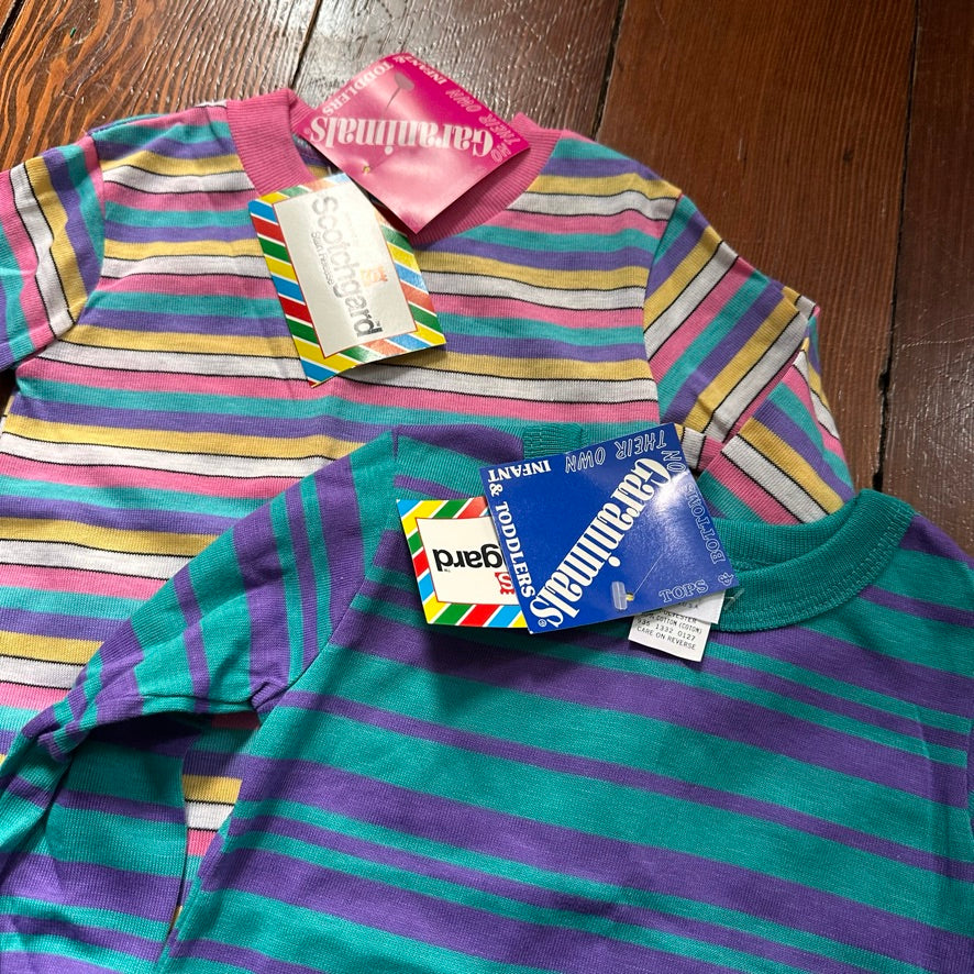 Vintage Striped Long Sleeves Bundle of 2 - Size 2T