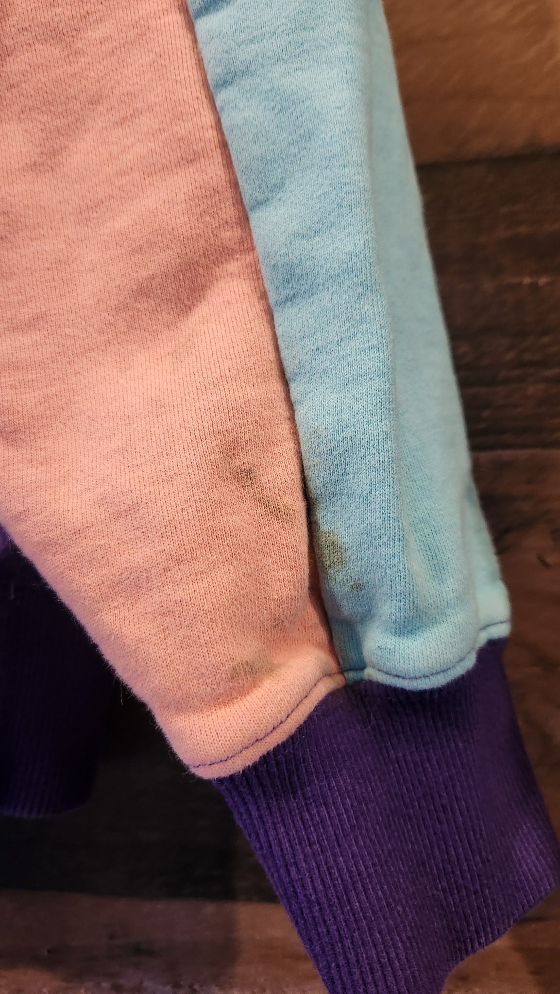 Rare Karl Jacobs Colorblock Hoodie - Large