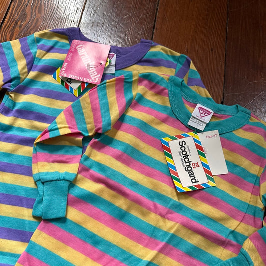Vintage Striped Long Sleeves Bundle of 2 - Size 3T