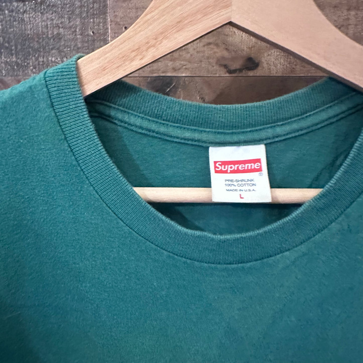 Supreme Gummo Bathtub Tee in Light Pine - Large