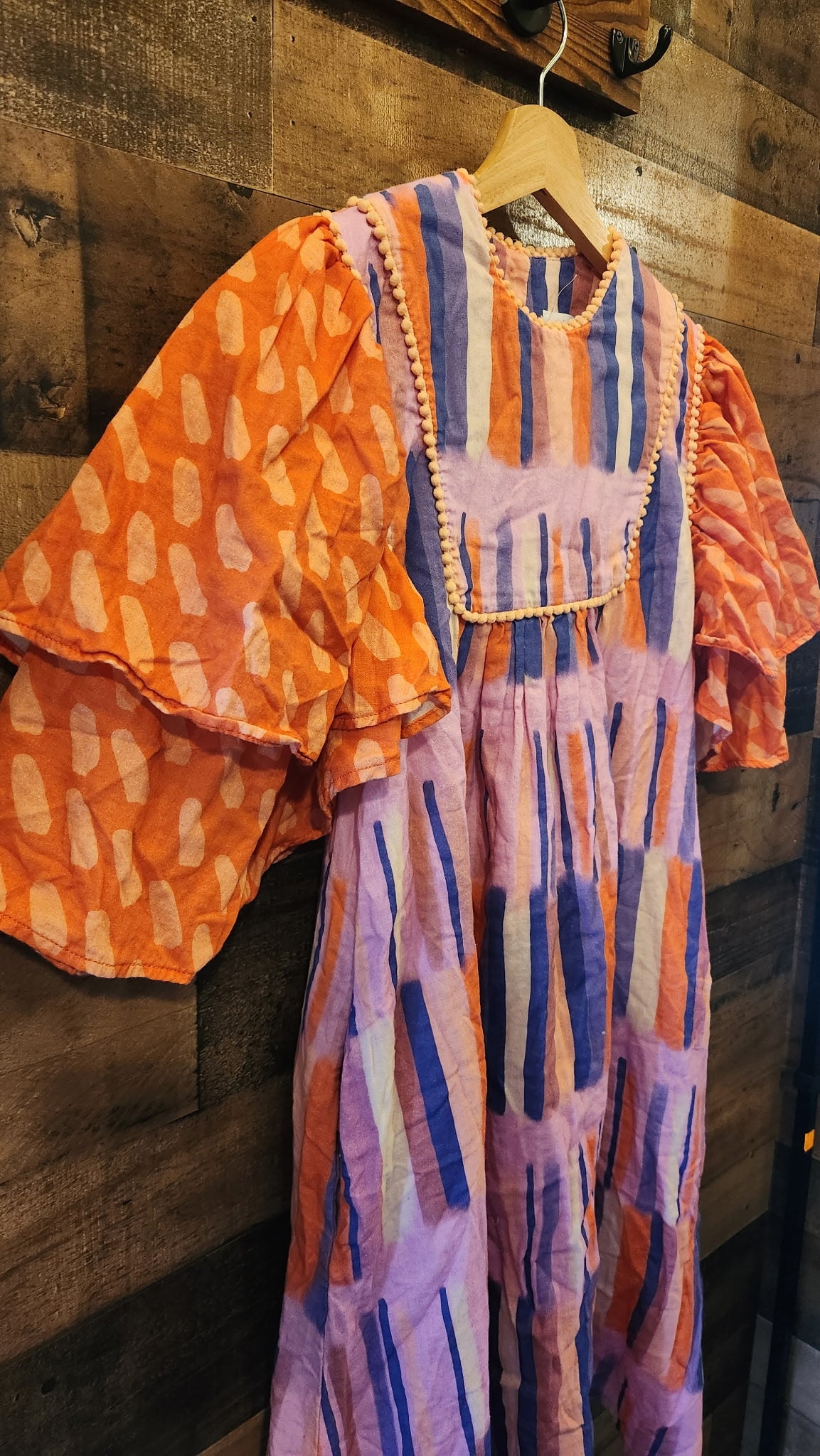 Katie Kortman Multicolor Boho Dress - Size Small