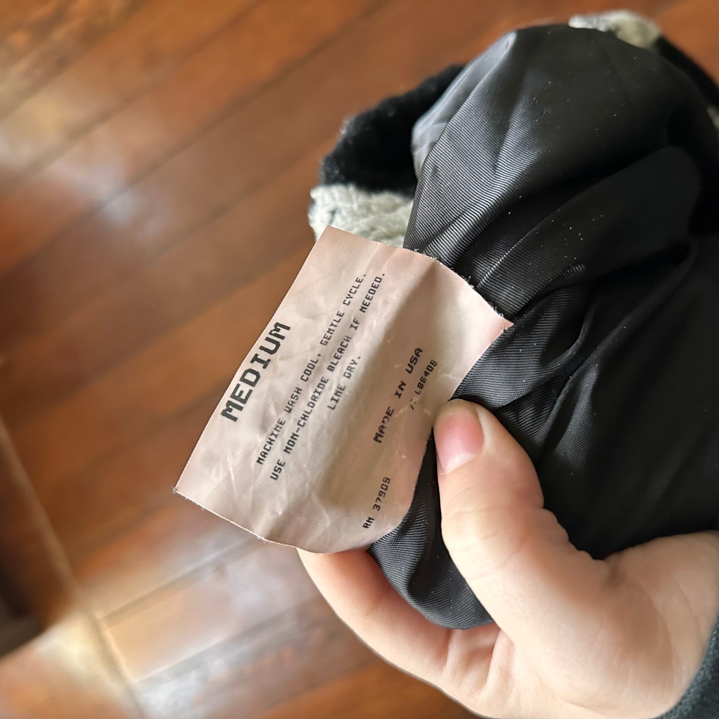 Vintage Denali Fuzzy Plush Bear Jacket