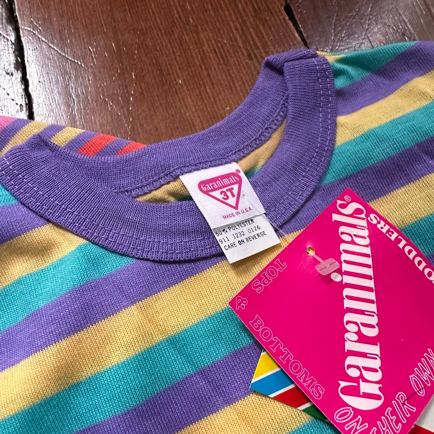 Vintage Striped Long Sleeves Bundle of 2 - Size 3T