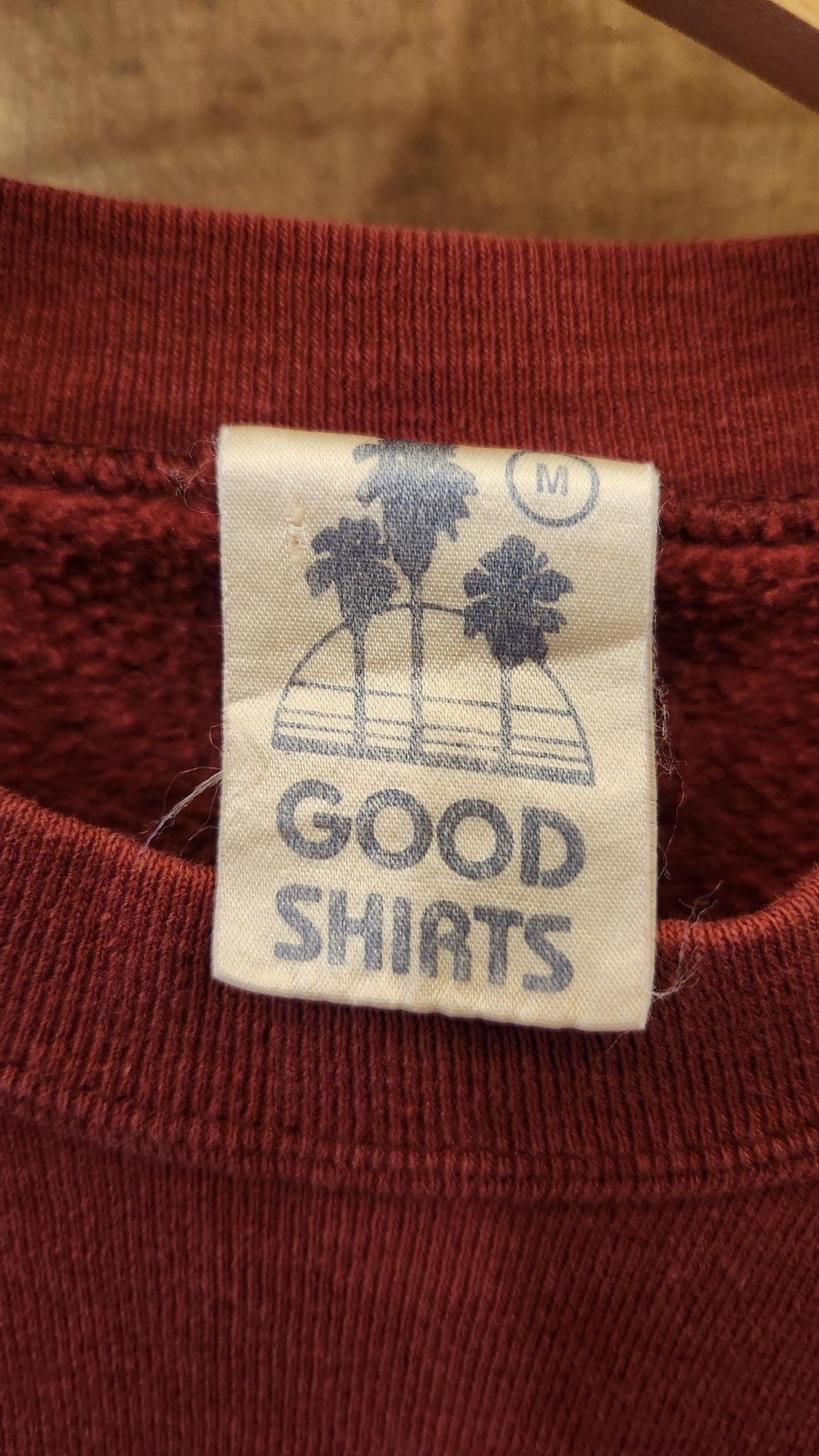 Vintage Route 66 Maroon Crewneck - Medium