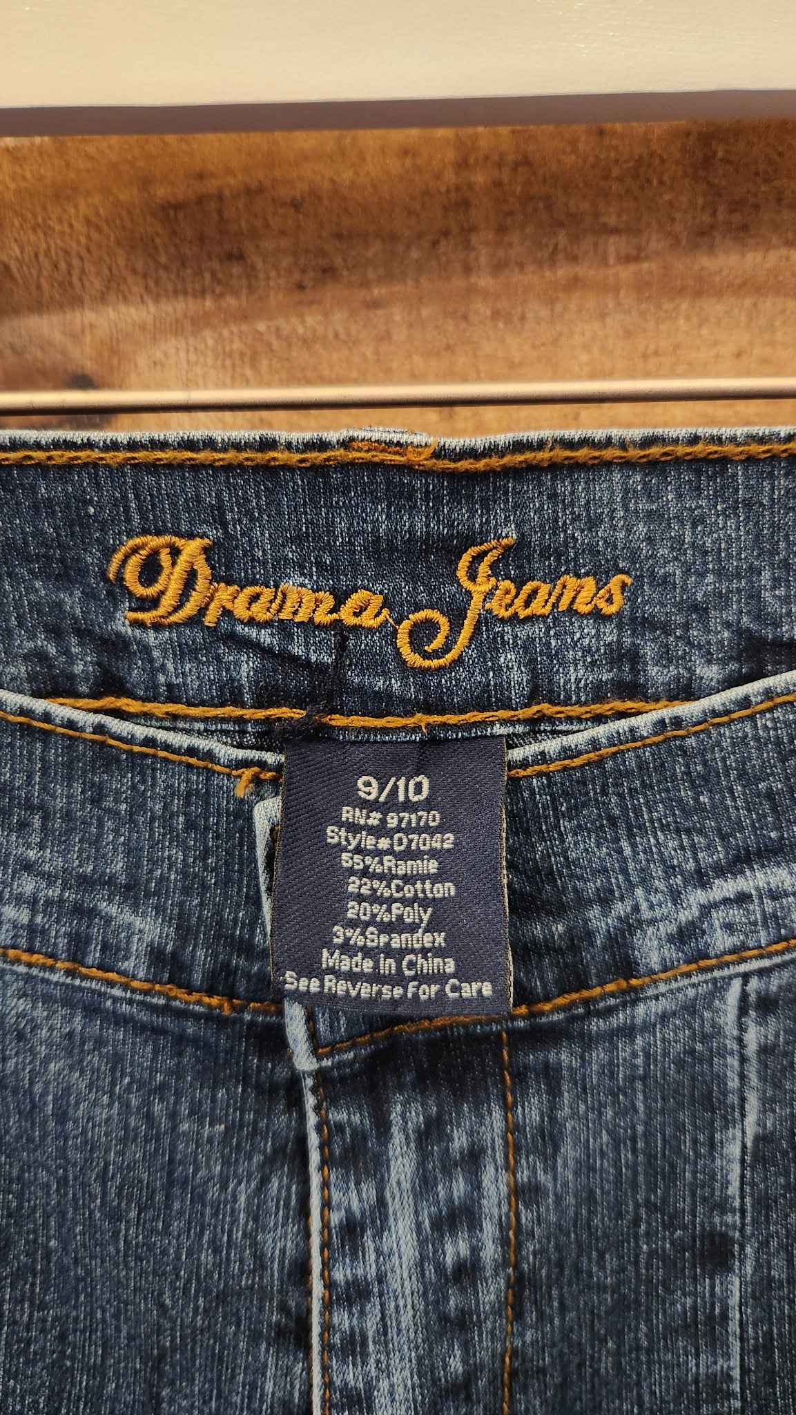 Y2K Extra Wide Leg "Drama Jeans" - Size Medium
