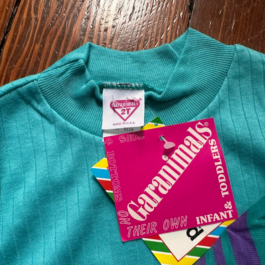 Vintage Striped Long Sleeves Bundle of 2 - Size 2T