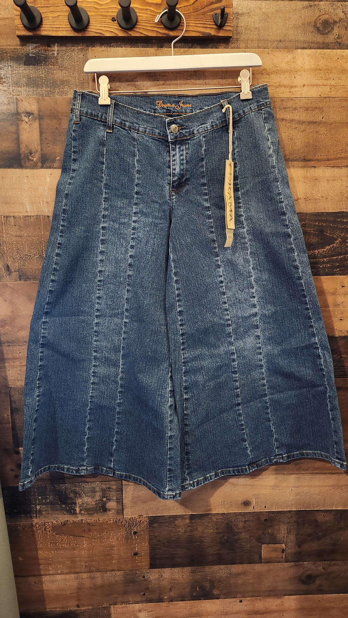 Y2K Extra Wide Leg "Drama Jeans" - Size Medium