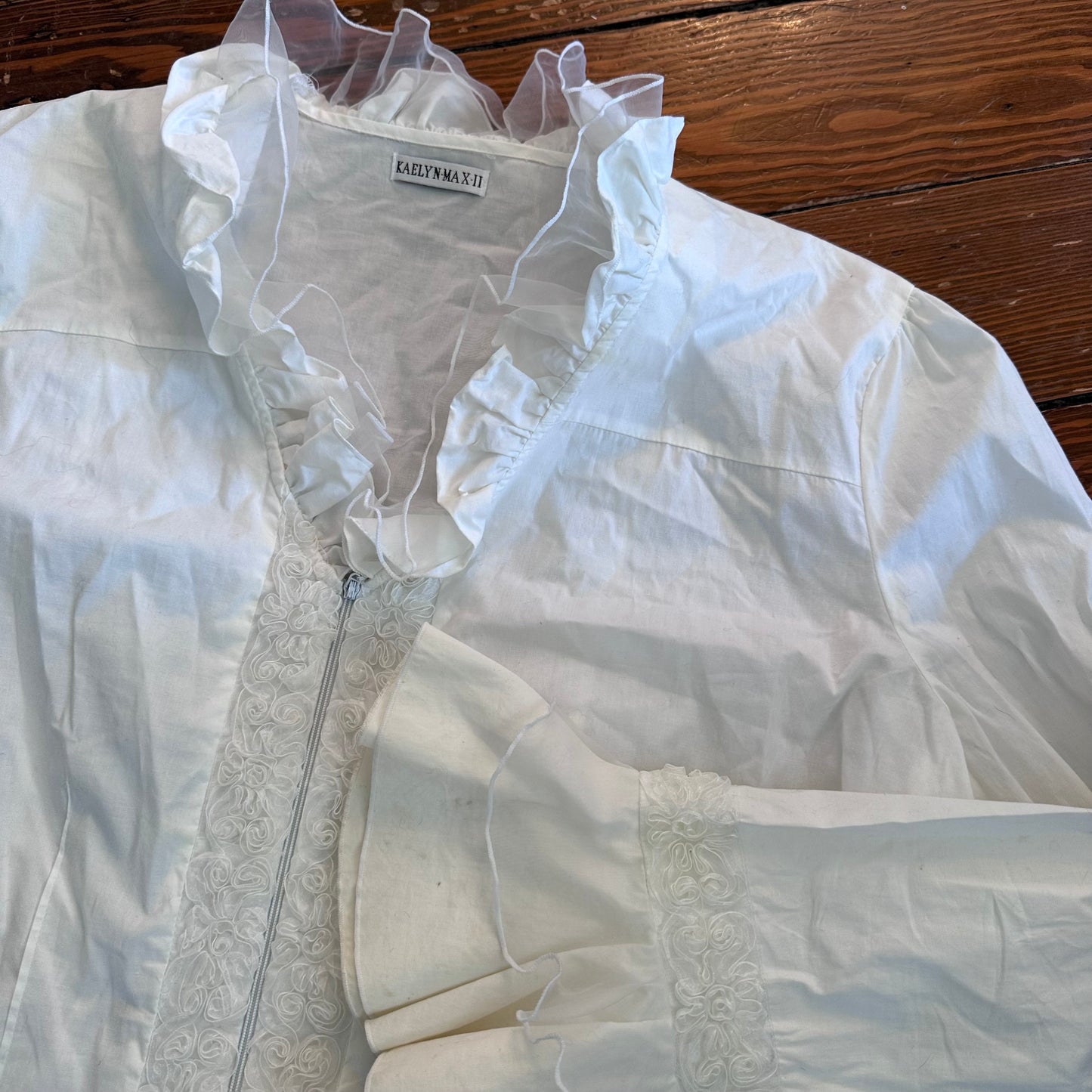 Ruffled & Vintage Lightweight Jacket - 3XL