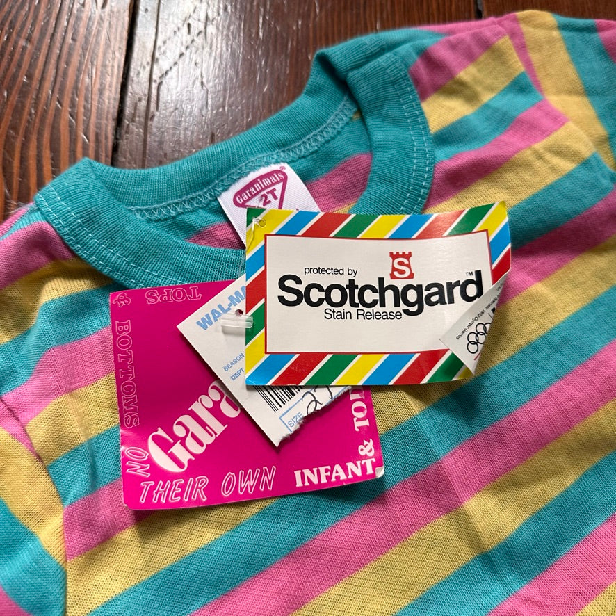 Vintage Striped Long Sleeve - 3T