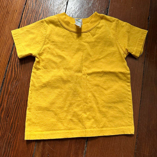 Vintage Yellow Kids Tee - 3T