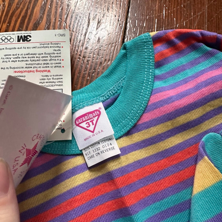 Vintage Striped Long Sleeves Bundle of 2 - Size 3T