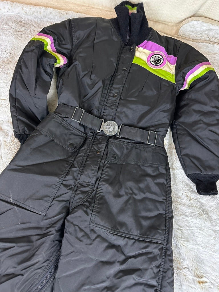 Vintage 80s Arctic Wear Retro Snow Suit Made in the USA - Small