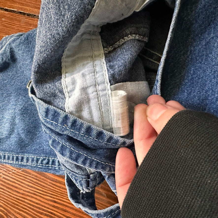 Vintage Oshkosh B Gosh Denim Overalls - 12 Months