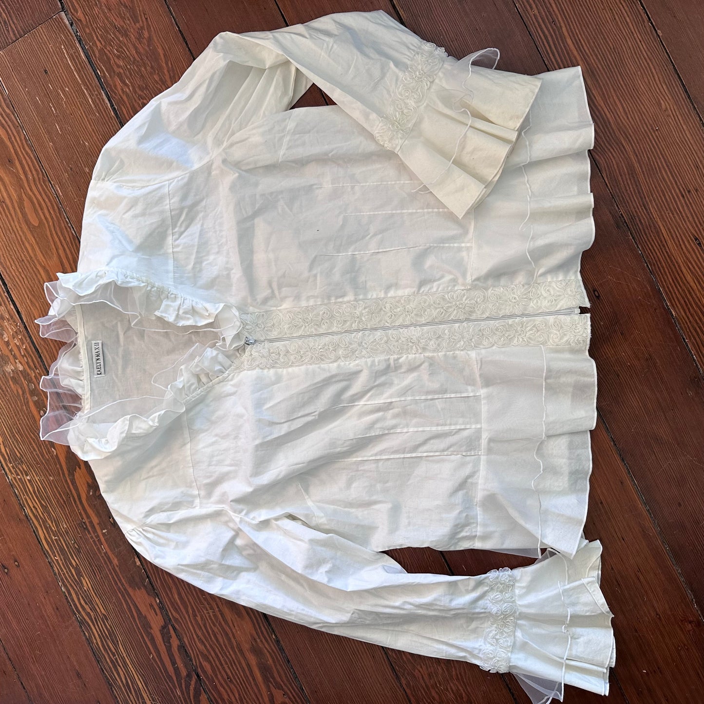 Ruffled & Vintage Lightweight Jacket - 3XL