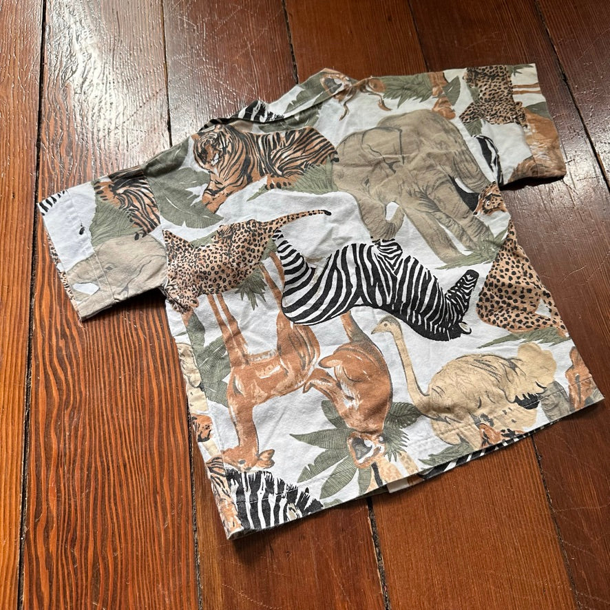 Vintage Safari Button Up - 5T
