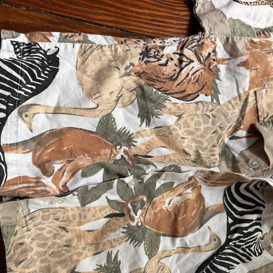 Vintage Safari Button Up - 5T